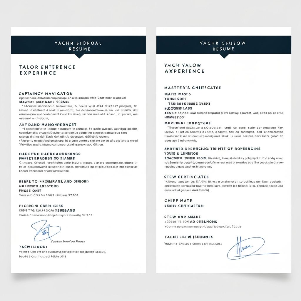 Como Criar um Currículo Irresistível para Vagas Marítimas
